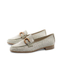 Mocassino vegan da donna con morsetto