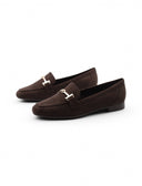 Mocassino con morsetto da donna