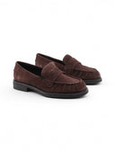 Penny loafers scamosciato da donna
