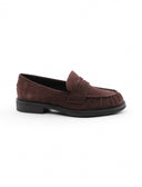Penny loafers scamosciato da donna