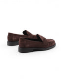 Penny loafers scamosciato da donna