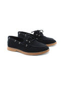 Scarpa da vela scamosciata da donna