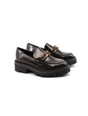 Mocassino da donna con catena