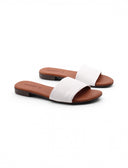 Ciabattina in pelle da donna