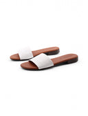 Ciabattina in pelle da donna