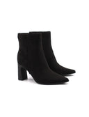 Stivaletto a punta da donna con zip