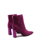 Stivaletto a punta da donna con zip