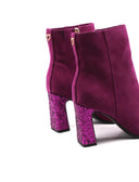 Stivaletto a punta da donna con zip