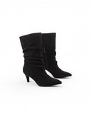 Stiveletto arricciato da donna