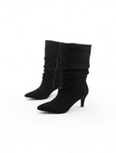 Stiveletto arricciato da donna