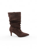 Stiveletto arricciato da donna
