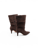 Stiveletto arricciato da donna