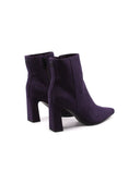 Ankle boot da donna con zip