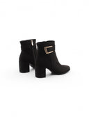 Ankle boot con fibbia da donna