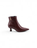 Ankle boot con tacco kitten da donna