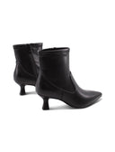 Ankle boot vegan con tacco kitten donna