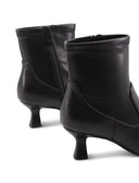Ankle boot vegan con tacco kitten donna