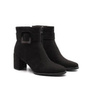 Ankle boot vegan in microfibra da donna