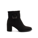 Ankle boot vegan in microfibra da donna