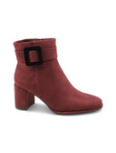 Ankle boot vegan in microfibra da donna