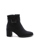 Ankle boot vegan in microfibra da donna