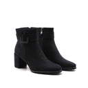 Ankle boot vegan in microfibra da donna