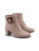 Ankle boot vegan in microfibra da donna