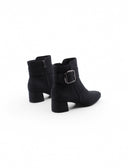 Ankle boot con fibbia da donna