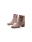 Ankle boot con fibbia da donna