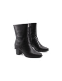 Stivaletto vegan con risvolto da donna