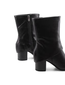 Stivaletto vegan con risvolto da donna