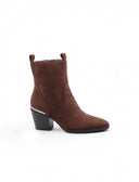 Stivaletto texano marrone da donna