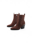 Stivaletto texano marrone da donna
