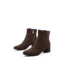 Stivaletto vegan in tessuto da donna
