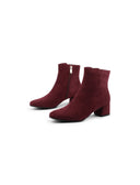 Stivaletto vegan in tessuto da donna