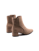 Stivaletto vegan in tessuto da donna
