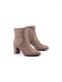 Stivaletto vegan in tessuto da donna