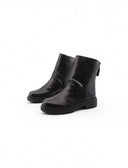 Stivaletto biker nero da donna