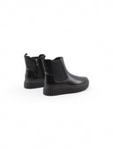 Stivaletto platform con zip da donna
