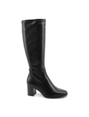 Stivale vegan nero da donna