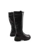 Stivale vegan nero da donna