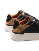 Sneaker nera con stampa Geo Classic