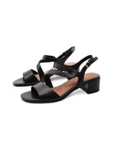 Sandalo in pelle da donna