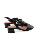 Sandalo in pelle da donna