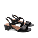 Sandalo in pelle da donna