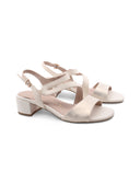 Sandalo in pelle da donna