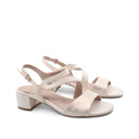 Sandalo in pelle da donna