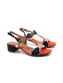 Sandalo vegan scamosciato da donna