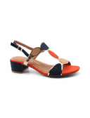 Sandalo vegan scamosciato da donna