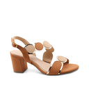 Sandalo vegan con tacco da donna